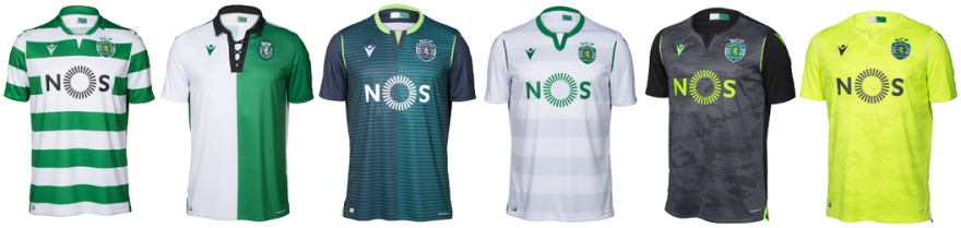 todas as camisolas: nova camisola do Sporting 2019/20