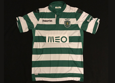 Sporting 2014/15. Camisola oficial Macron