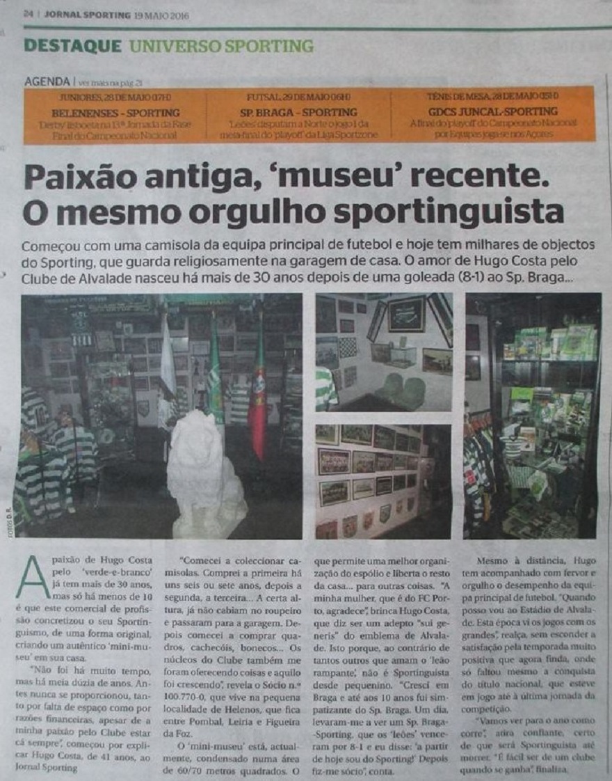 Coleco do Sporting Clube de Portugal