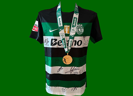 2024/25. Camisola do Sporting do Viktor Gyökeres