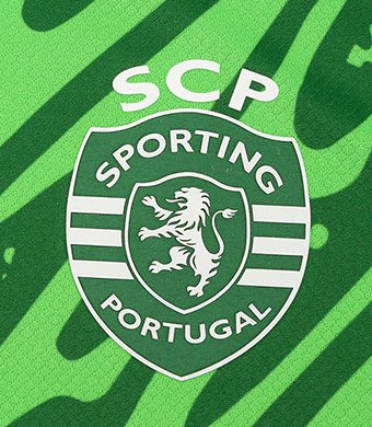 2025/26. Camisola do Sporting da Loja Verde de guarda redes verde