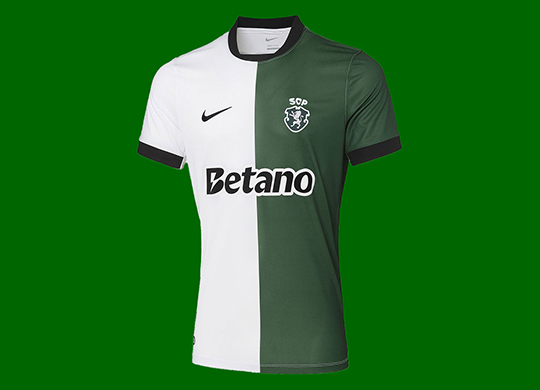 2025/26. Camisola do Sporting da Loja Verde Stromp