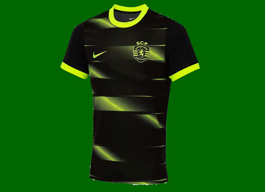 2022/23. Equipamento alternativo do Sporting Nike de criana sem publicidade