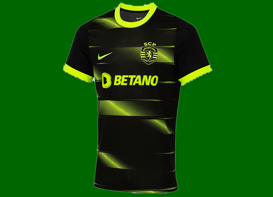 2022/23. Camisola alternativa do Sporting Nike