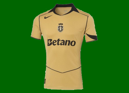 2026/27. Camisola do Sporting Nike alternativa dourada Total 90 Football