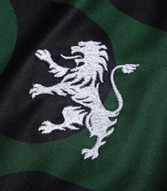 2025/26. Camisola do Sporting da Loja Verde alternativa preta de criana sem patrocnio