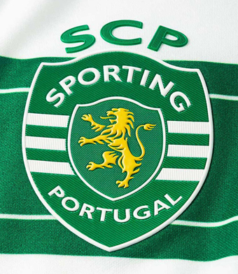 2021/22. Camisola listada do Sporting da Nike