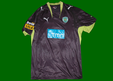 2007/08. Camisola de jogo do Sporting, Adrien Silva