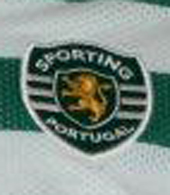 Official Sporting Lisbon football top match worn by Liedson 2008/09