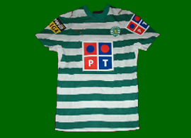 camisola do Sporting de jogo do Liedson 2006 07