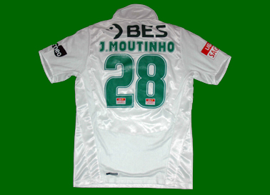 2008/09. Camisola alternativa do Moutinho em mau estado