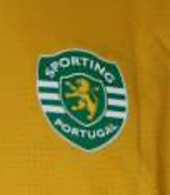 2006/2007. Equipamento alternativo amarelo do Nani, campeonato nacional