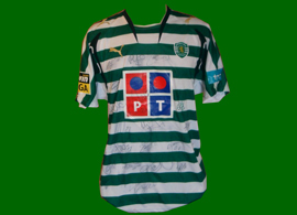 Equipamento de jogo listado do Derlei Sporting Portugal 2008