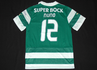 2013/14. Nº 12 jersey for Sporting Lisbon supporters
