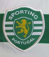 2007/2008. Camisola listada do Sporting, sem patrocnio