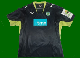 camisola falsificada Sporting 2007 08 Ronny pseudo de jogo SCP