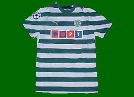 Liedson Champions League shirt Sporting Lisbon