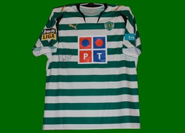 Sporting Lisbon Miguel Veloso shirt 2007 08