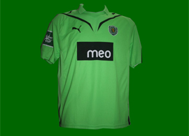 Carlsberg Cup match worn shirt Carlos Saleiro Sporting Lisboa