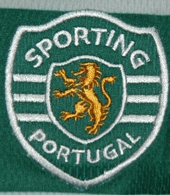 Sporting 2009 2010 camisola babete Puma logo