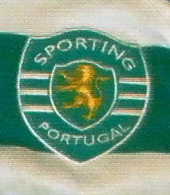 camisa assinada pelo plantel do Sporting 2010/11