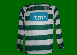 equipamento do Sporting de jogo Maniche 2010 2011