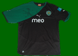 Shirt Sporting Lisbon 2010 2011 3rd