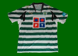 player issue football shirt Sporting Portugal