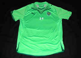 Sporting Lisbon player camisola training shirt 2009 2010 Stoikovic