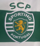 New Sporting Lisbon green/white stripes top 2012/13, without the meo sponsor