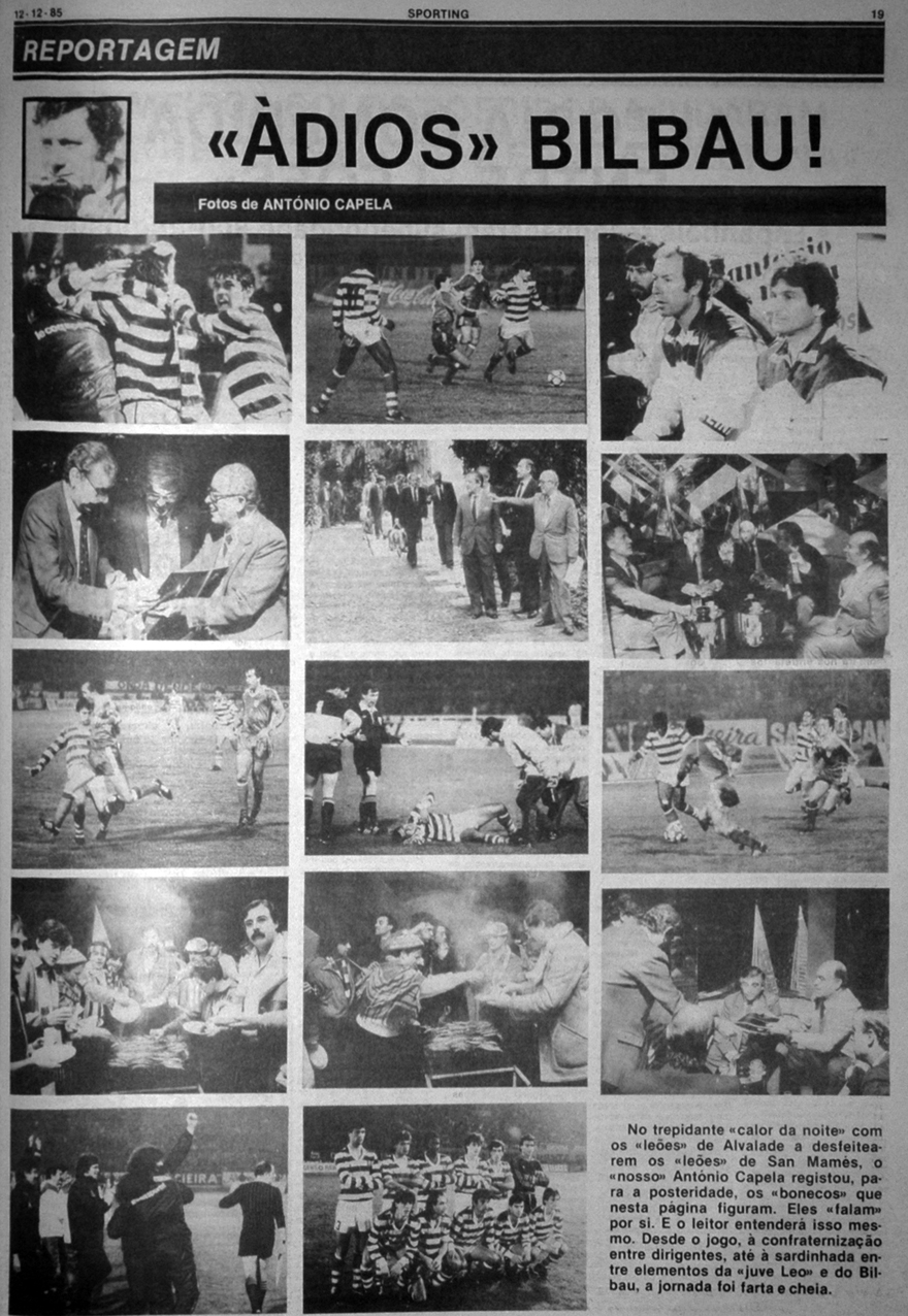 Sporting-Atltico de Bilbao 11 December 1985 - photos