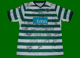 strip worn in Lisbon against Barcelona 26 November 2008, an historical humiliation