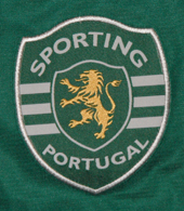 Stromp split green/white jersey, player Anderson Polga Brasil 2009/10