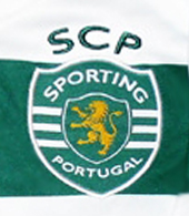 camisola de jogo do Sporting Insua Liga Europa