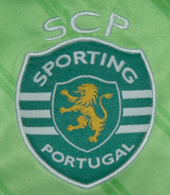 Camisola de guarda redes de jogo, preparada para Tiago, Sporting 2011/12. No foi usada em campo