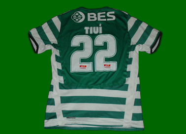 Rodrigo Tiu, match worn top of Brasilian striker