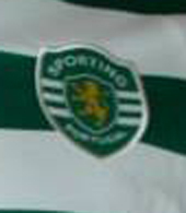 2007/08. Hooped match worn kit of Simon Vukcevic, Sporting Clube de Portugal