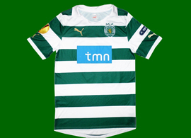 camisola de jogo do Ricky van Wolfswinkel Sporting Liga Europa