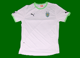 Equipamento do Sporting 2011 2012 alternativo sem publicidade