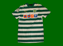 Camisola de jogo do Carlos Martins Sporting