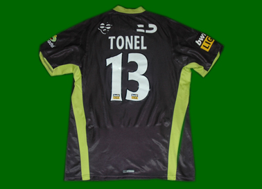 camisola de futebol do Tonel