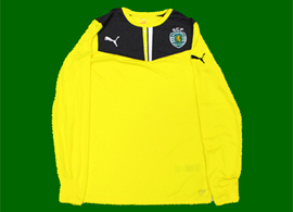 Sporting Lisbon 2013/14 yellow goalkeeper top