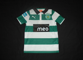 Sporting 2012/2013. Camisola de um mini kit listado