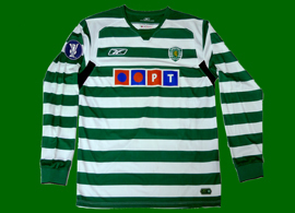 Worn by Douala, in match Middlesbrough - Sporting UEFA Cup 2004/05