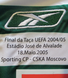Sample probably produced for the UEFA Cup final