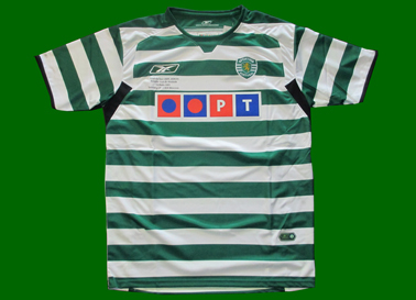 Sporting Lisbon 2004/05 UEFA Cup final shirt