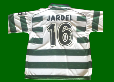 2001/02. Camisola autografada por Mrio Jardel