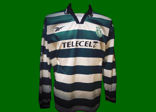 1998/99, equipamento Reebok do futebol do Sporting, Marco Aurlio 1998/99