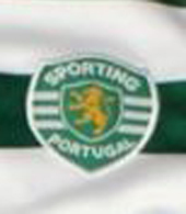 UEFA Cup Sporting Lisbon match worn shirt of M�rio S�rgio