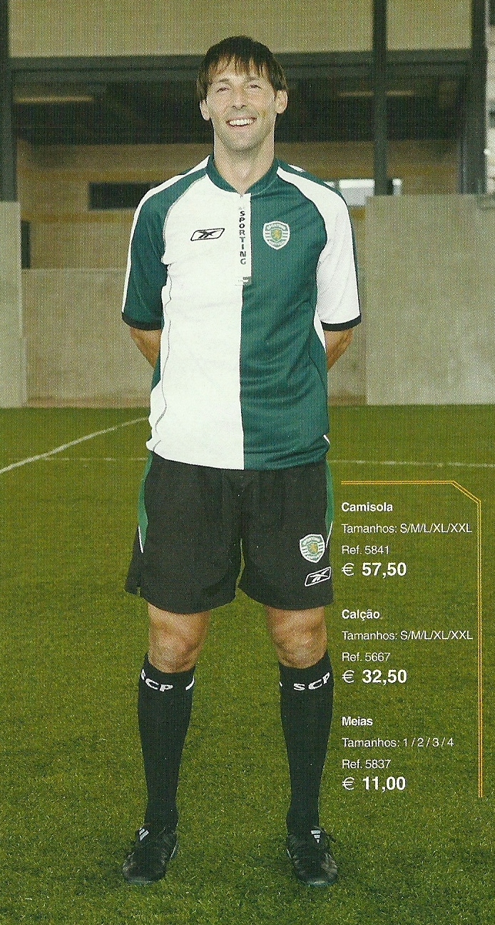O preo dos equipamentos do Sporting em 2004/05 e 2013/14